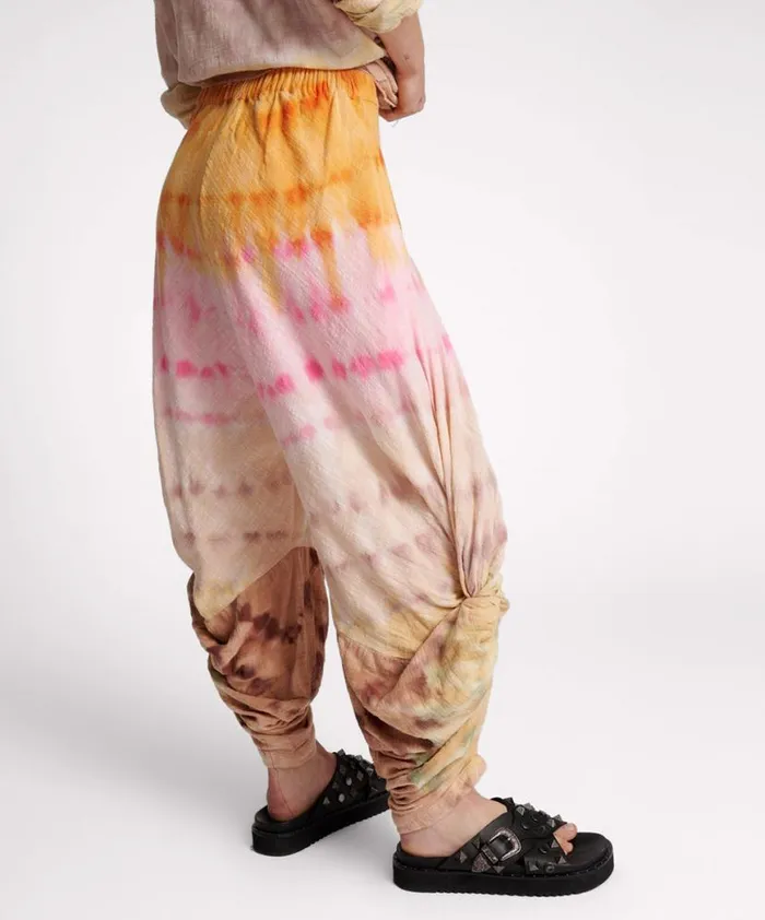 Women One Teaspoon Bottoms MIRAGE HAND DYED MUSLIN GYPSY PANT Women One Teaspoon Bottoms MIRAGE HAND DYED MUSLIN GYPSY PANT