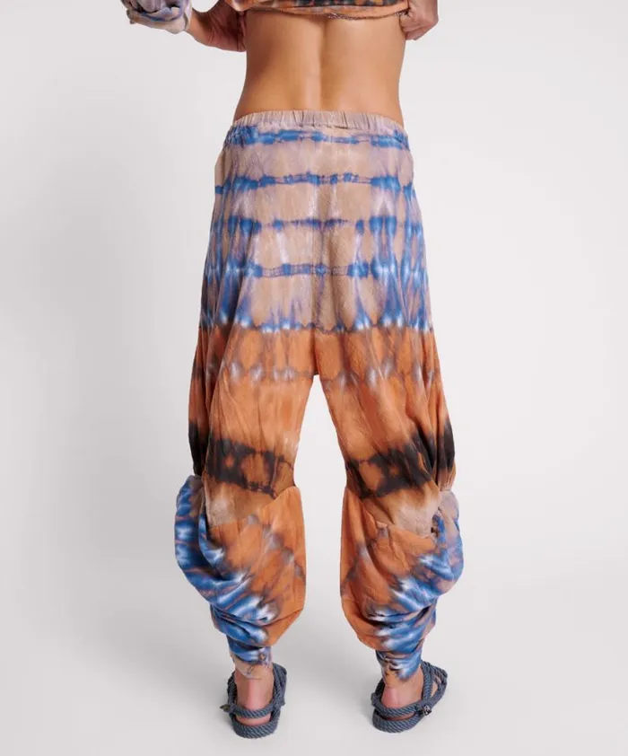 Women One Teaspoon Bottoms MIRAGE HAND TIE DYED GYPSY HAREM PANTS Women One Teaspoon Bottoms MIRAGE HAND TIE DYED GYPSY HAREM PANTS
