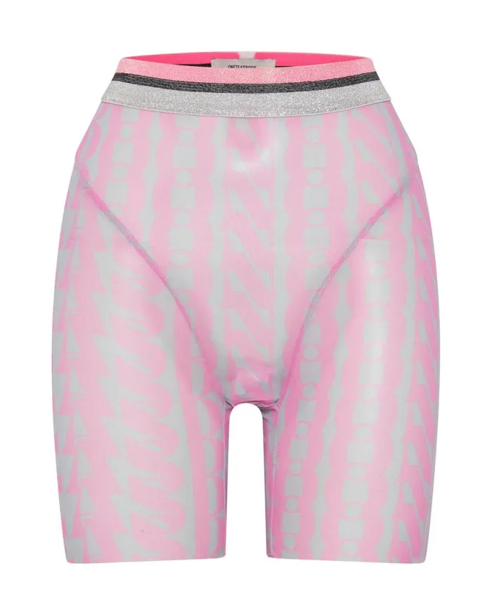 Women One Teaspoon Bottoms ON REPEAT MESH BIKE SHORTS Women One Teaspoon Bottoms ON REPEAT MESH BIKE SHORTS