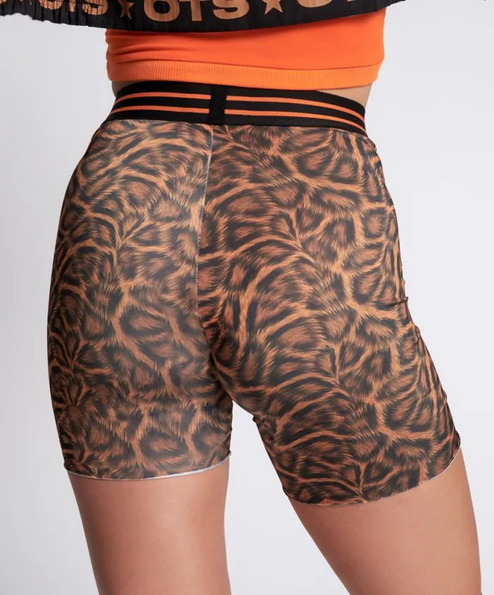 Women One Teaspoon Bottoms OTS ANIMAL BIKE SHORTS Women One Teaspoon Bottoms OTS ANIMAL BIKE SHORTS