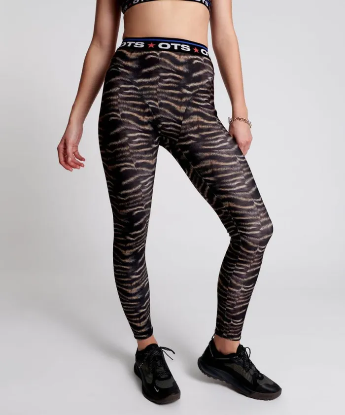Women One Teaspoon Bottoms OTS DARK ANIMAL PROWLER LEGGINGS Women One Teaspoon Bottoms OTS DARK ANIMAL PROWLER LEGGINGS