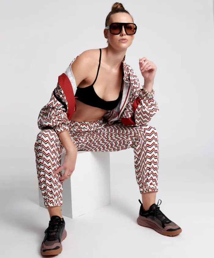 Women One Teaspoon Bottoms OTS HEARTLINE TRACK PANT