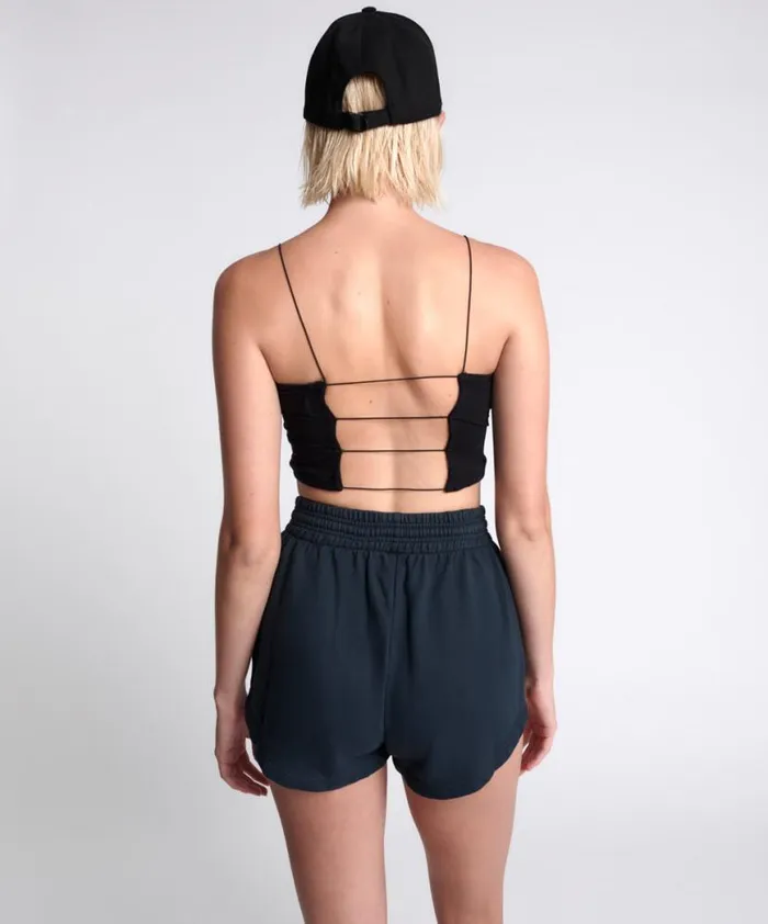 Women One Teaspoon Bottoms OTS HIGH WAIST HUSTLE SHORTS BLACK Women One Teaspoon Bottoms OTS HIGH WAIST HUSTLE SHORTS BLACK