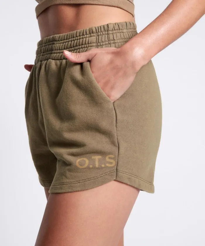 Women One Teaspoon Bottoms OTS HIGH WAIST HUSTLE SHORTS KHAKI Women One Teaspoon Bottoms OTS HIGH WAIST HUSTLE SHORTS KHAKI