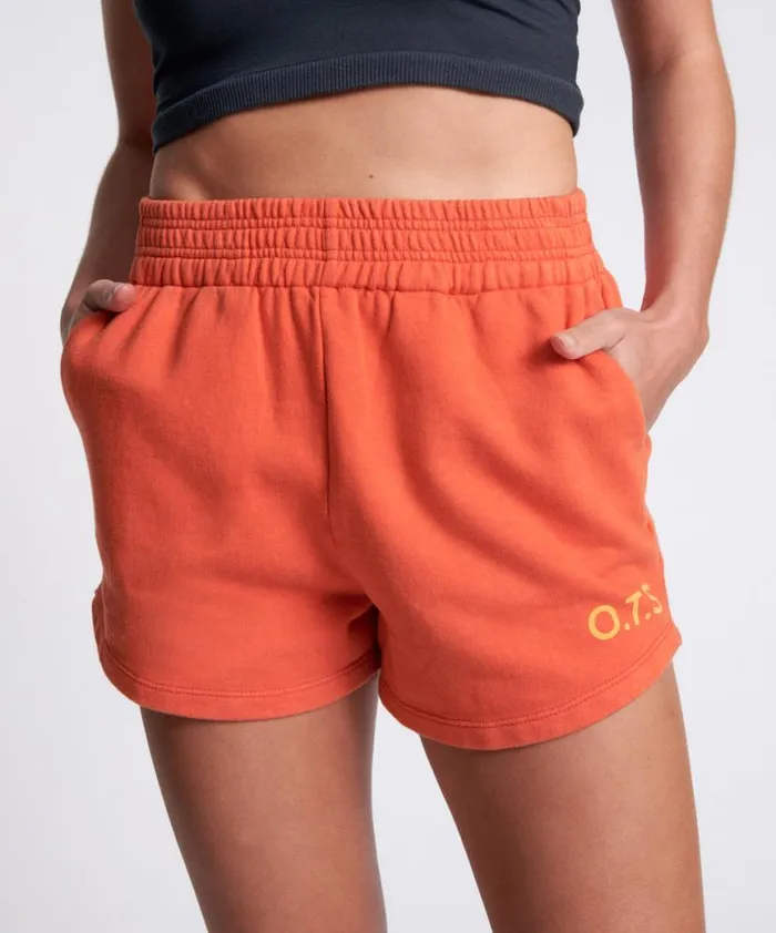 Women One Teaspoon Bottoms OTS HIGH WAIST HUSTLE SHORTS ORANGE Women One Teaspoon Bottoms OTS HIGH WAIST HUSTLE SHORTS ORANGE