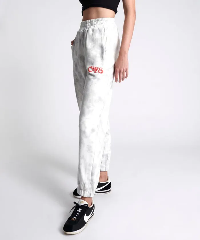 Women One Teaspoon Bottoms OTS HIGH WAIST KICK PANTS WHITE Women One Teaspoon Bottoms OTS HIGH WAIST KICK PANTS WHITE