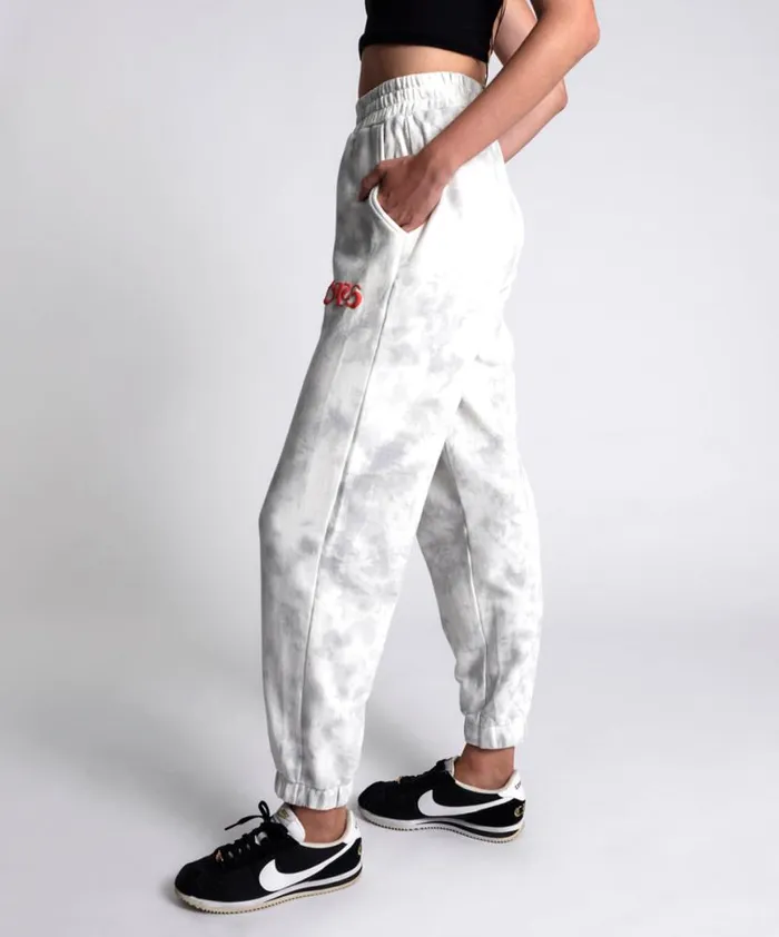Women One Teaspoon Bottoms OTS HIGH WAIST KICK PANTS WHITE Women One Teaspoon Bottoms OTS HIGH WAIST KICK PANTS WHITE