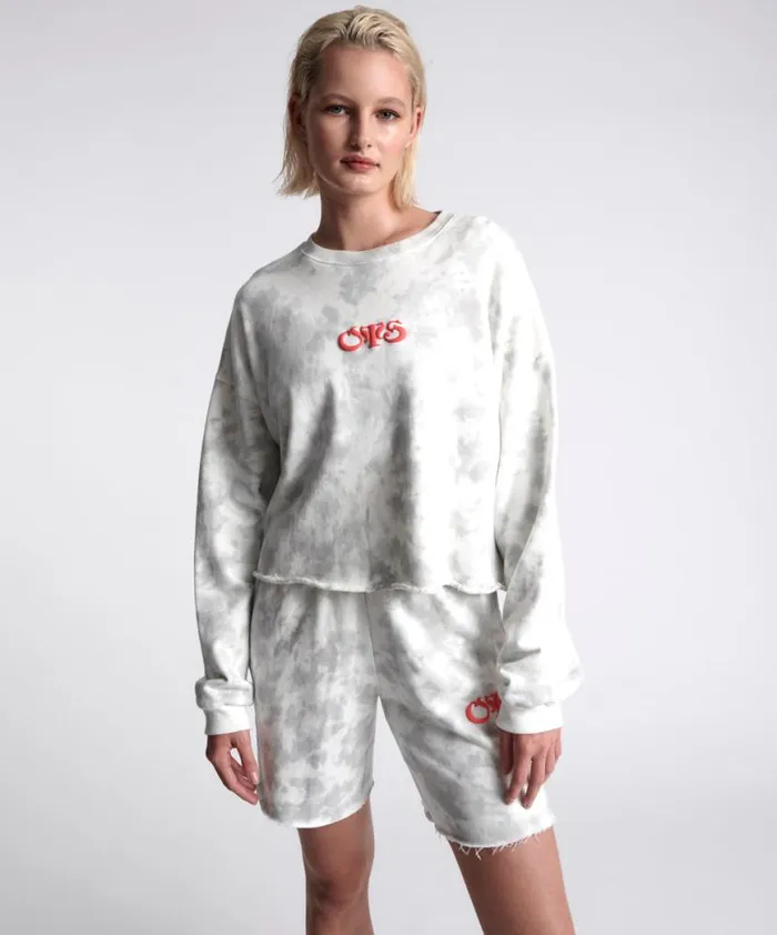 Women One Teaspoon Bottoms OTS HIGH WAIST KICK SHORTS WHITE Women One Teaspoon Bottoms OTS HIGH WAIST KICK SHORTS WHITE