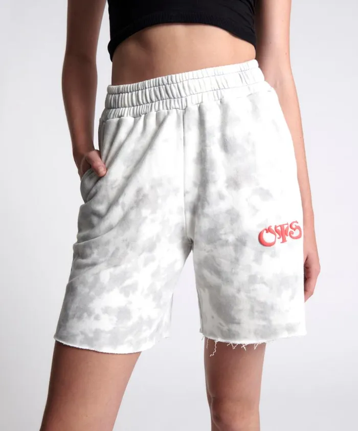 Women One Teaspoon Bottoms OTS HIGH WAIST KICK SHORTS WHITE Women One Teaspoon Bottoms OTS HIGH WAIST KICK SHORTS WHITE