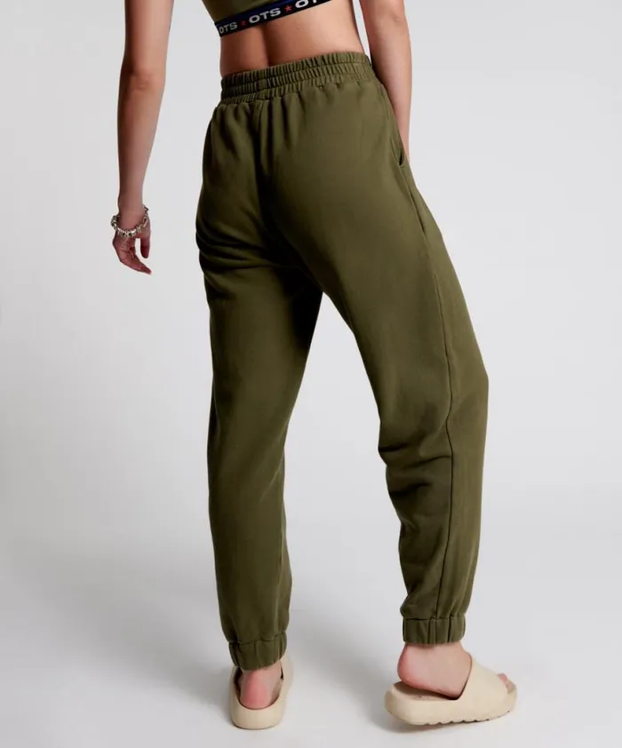 Women One Teaspoon Bottoms OTS KHAKI HIGH WAIST KICK PANTS Women One Teaspoon Bottoms OTS KHAKI HIGH WAIST KICK PANTS