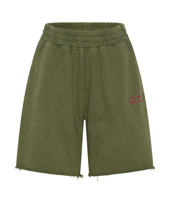 Women One Teaspoon Bottoms OTS KHAKI HIGH WAIST KICK SHORTS Women One Teaspoon Bottoms OTS KHAKI HIGH WAIST KICK SHORTS