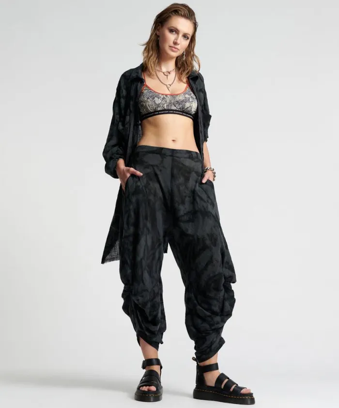 Women One Teaspoon Bottoms RESONANCE GYPSY HAREM PANTS