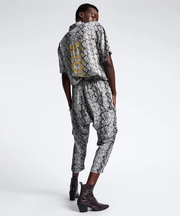 Women One Teaspoon Bottoms SNAKE PIT HAREM PANTS Women One Teaspoon Bottoms SNAKE PIT HAREM PANTS