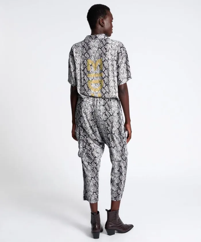 Women One Teaspoon Bottoms SNAKE PIT HAREM PANTS Women One Teaspoon Bottoms SNAKE PIT HAREM PANTS