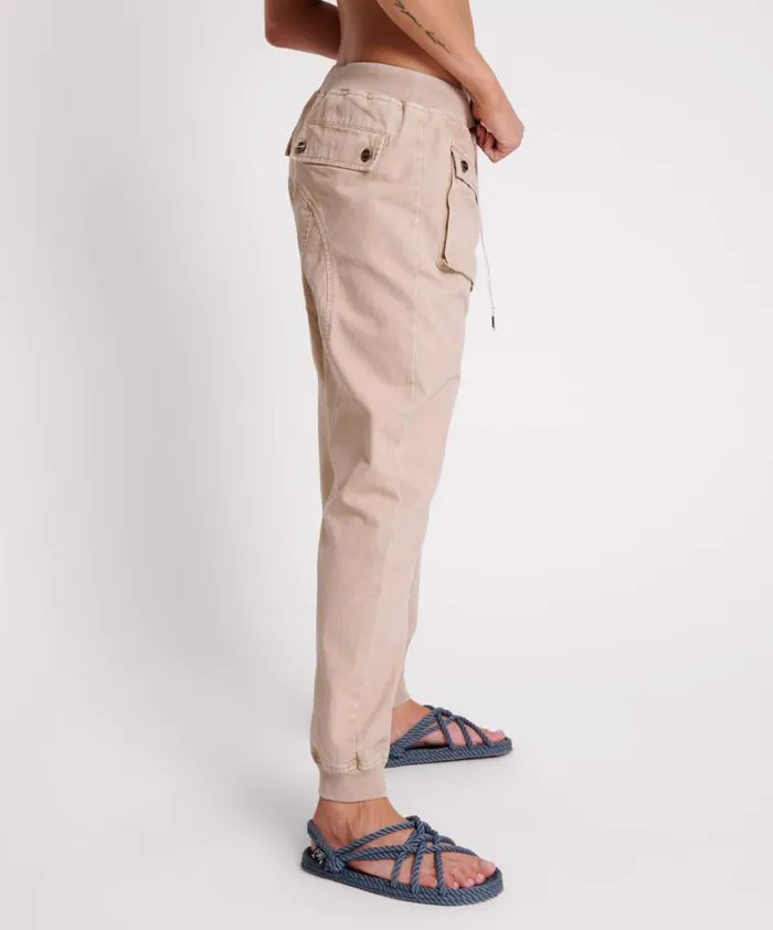 Women One Teaspoon Bottoms STONE CANVAS CADET PANTS Women One Teaspoon Bottoms STONE CANVAS CADET PANTS