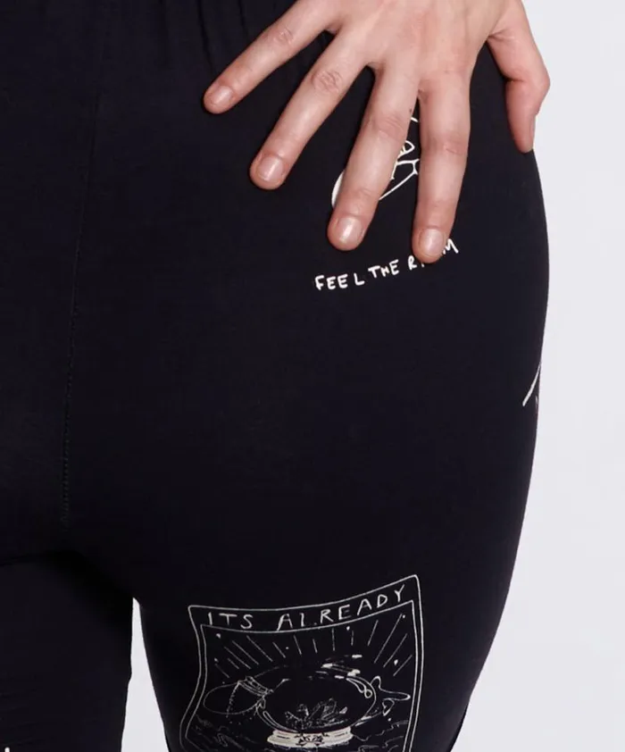 Women One Teaspoon Bottoms TATTOO BIKE SHORTS Women One Teaspoon Bottoms TATTOO BIKE SHORTS