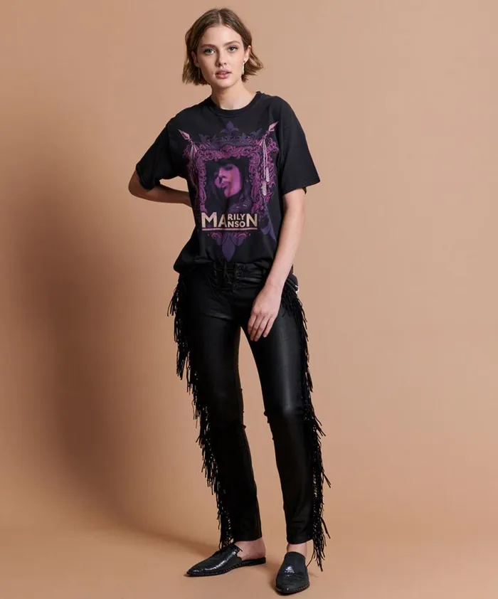 Women One Teaspoon Bottoms VEGAN FADED LOVE PANTS