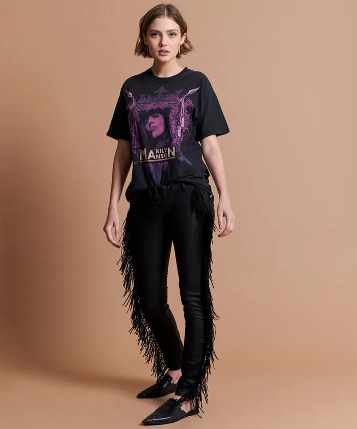 Women One Teaspoon Bottoms VEGAN FADED LOVE PANTS