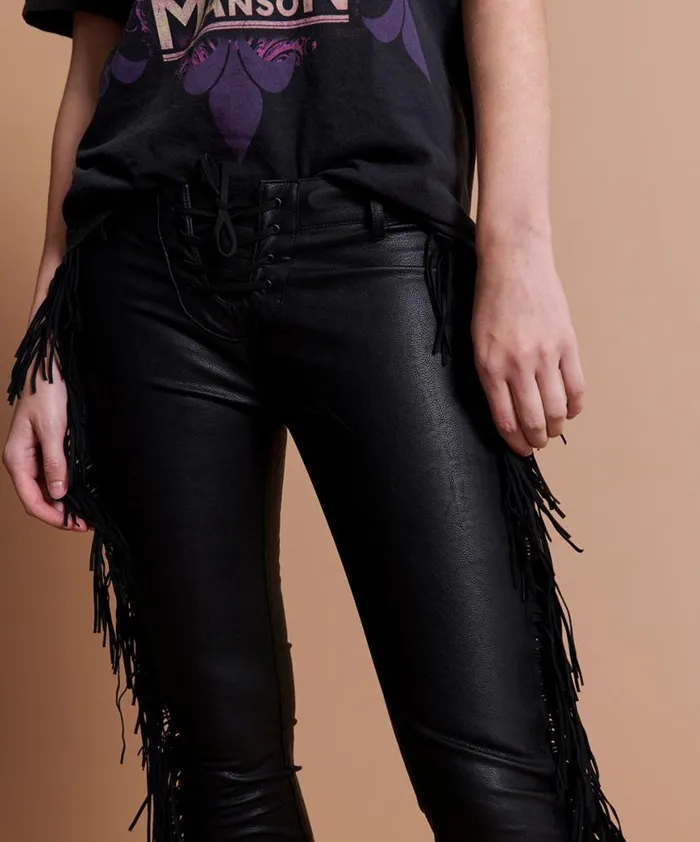 Women One Teaspoon Bottoms VEGAN FADED LOVE PANTS