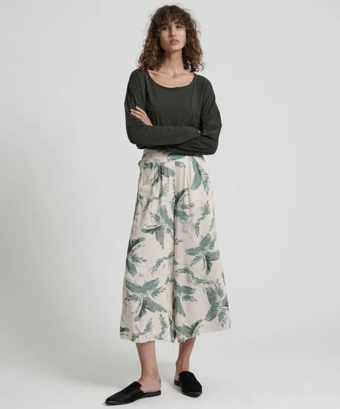 Women One Teaspoon Bottoms WASTELAND WIDE LEG PANT