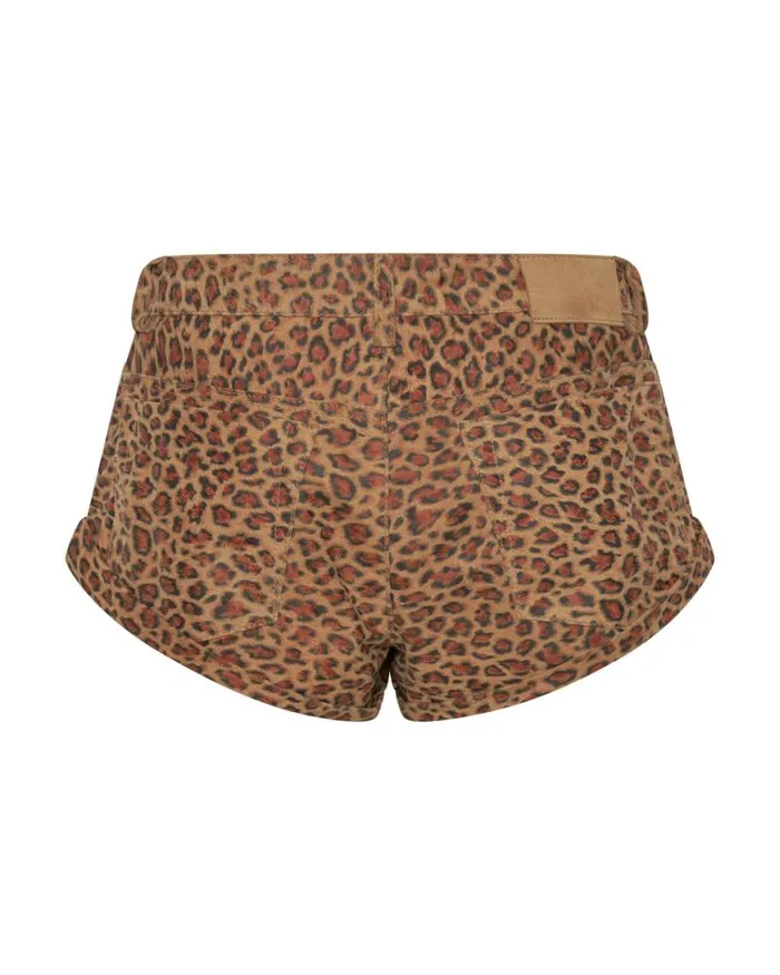 Women One Teaspoon Bottoms WILD THING SUEDE BANDIT LOW WAIST SHORTS Women One Teaspoon Bottoms WILD THING SUEDE BANDIT LOW WAIST SHORTS