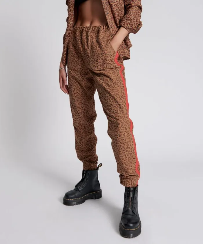 Women One Teaspoon Bottoms WILD THING SUEDE SHABBIES DRAWSTRING BOYFRIEND PANTS Women One Teaspoon Bottoms WILD THING SUEDE SHABBIES DRAWSTRING BOYFRIEND PANTS