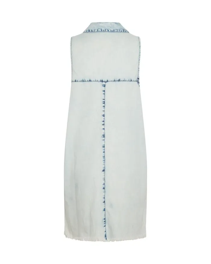 Women One Teaspoon Denim Dresses FADED ACID MINI BRAXTON DRESS Women One Teaspoon Denim Dresses FADED ACID MINI BRAXTON DRESS