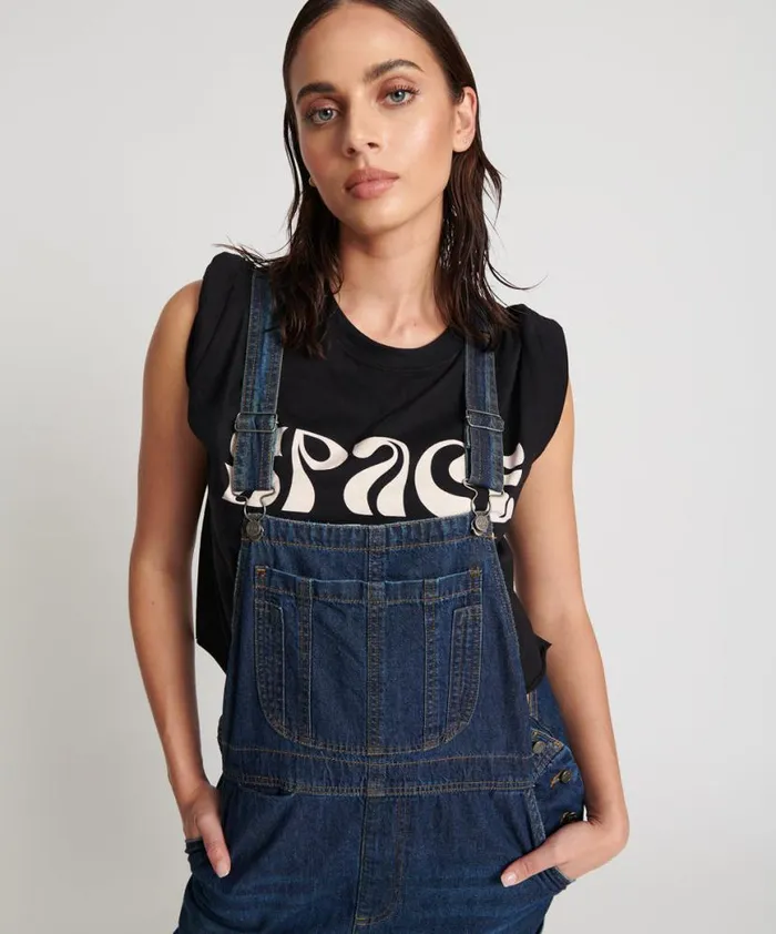 Women One Teaspoon Denim Dresses ROYAL BLUE LONG STANTON ST DRESS Women One Teaspoon Denim Dresses ROYAL BLUE LONG STANTON ST DRESS