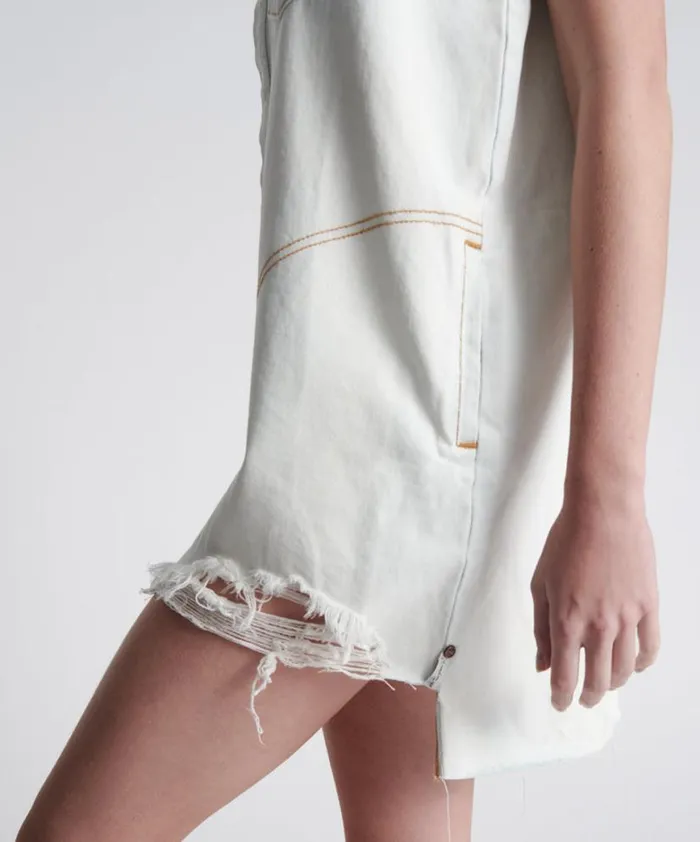 Women One Teaspoon Denim Dresses XANTHE BRAXTON DRESS Women One Teaspoon Denim Dresses XANTHE BRAXTON DRESS