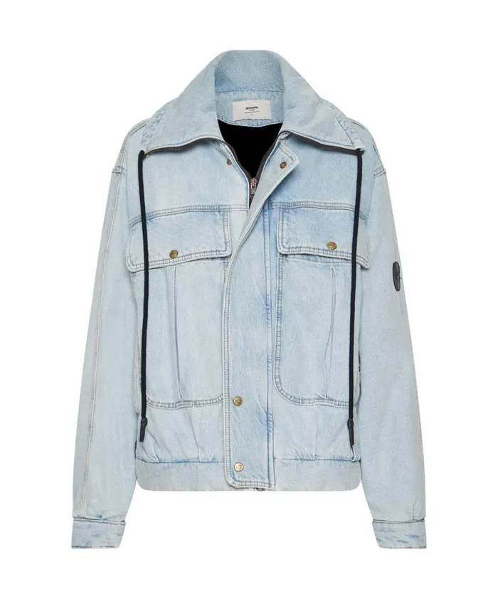 Women One Teaspoon Denim Jackets BEST BLUE DENIM PUFFA JACKET Women One Teaspoon Denim Jackets BEST BLUE DENIM PUFFA JACKET