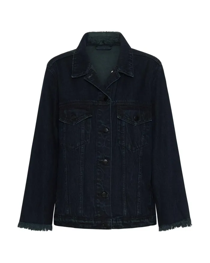 Women One Teaspoon Denim Jackets CRYSTAL ROCK N ROLL RECYCLED DENIM JACKET Women One Teaspoon Denim Jackets CRYSTAL ROCK N ROLL RECYCLED DENIM JACKET