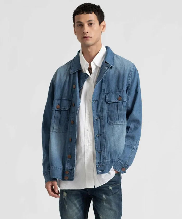 Women One Teaspoon Denim Jackets MR AUSTIN JACKET Women One Teaspoon Denim Jackets MR AUSTIN JACKET