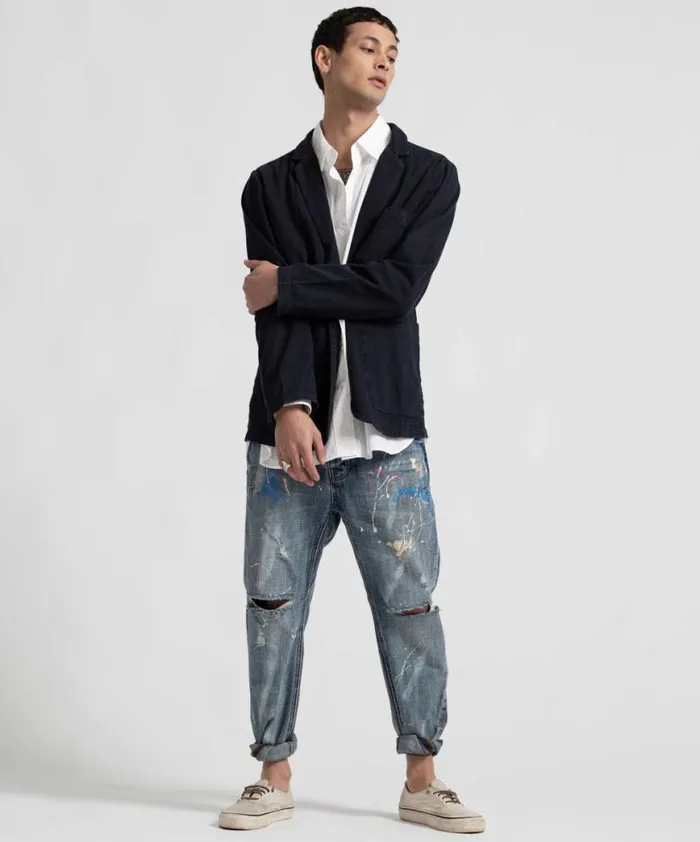 Women One Teaspoon Denim Jackets MR SMITH JACKET Women One Teaspoon Denim Jackets MR SMITH JACKET