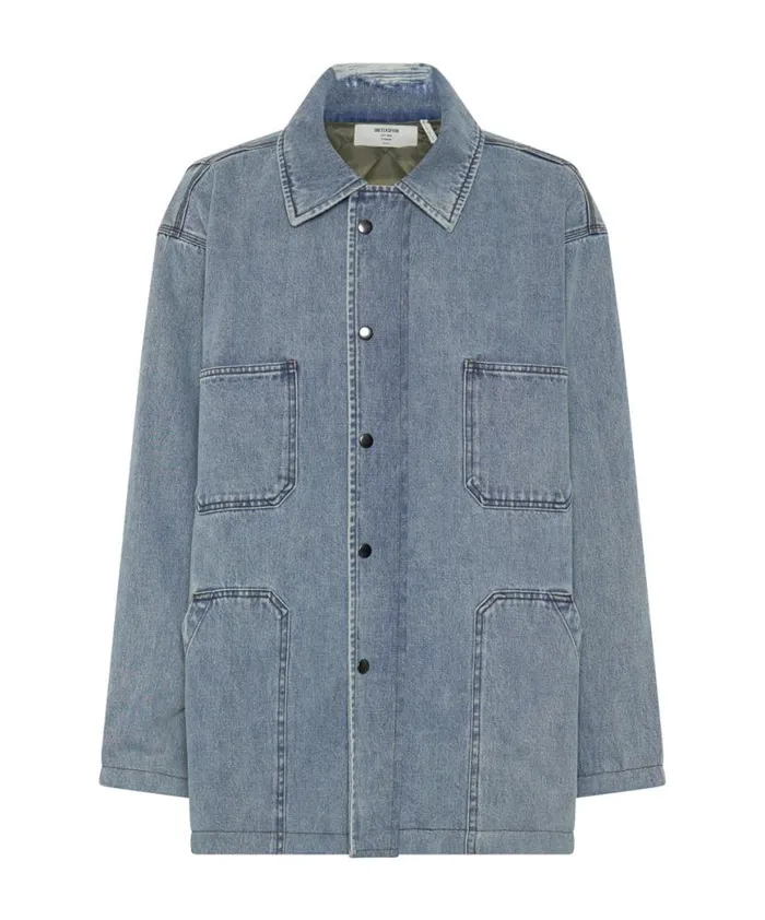 Women One Teaspoon Denim Jackets MY BOYFRIENDS JACKET BLUE Women One Teaspoon Denim Jackets MY BOYFRIENDS JACKET BLUE
