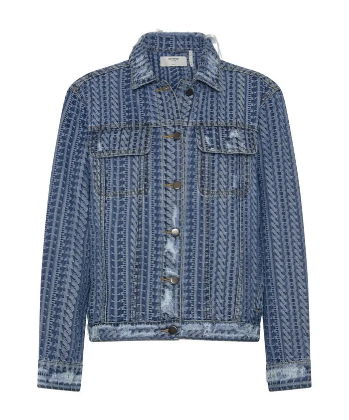 Women One Teaspoon Denim Jackets ON REPEAT DENIM TRUCKER JACKET Women One Teaspoon Denim Jackets ON REPEAT DENIM TRUCKER JACKET