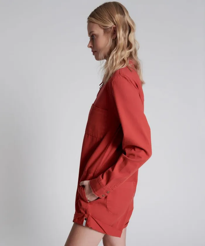 Women One Teaspoon Denim Jumpsuits APPLE RED PROPHECY JUMPSUIT Women One Teaspoon Denim Jumpsuits APPLE RED PROPHECY JUMPSUIT