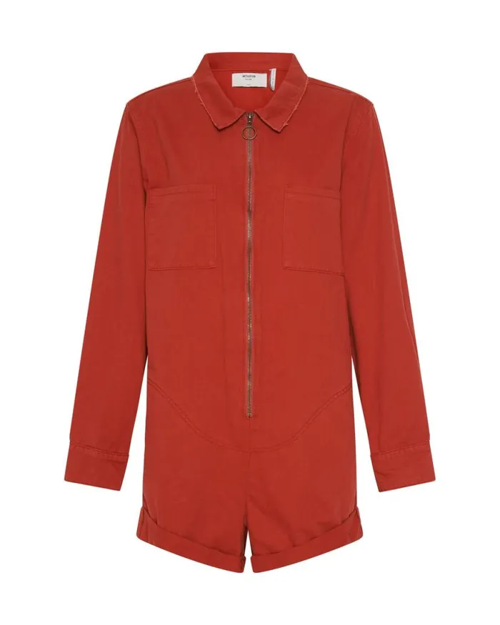 Women One Teaspoon Denim Jumpsuits APPLE RED PROPHECY JUMPSUIT Women One Teaspoon Denim Jumpsuits APPLE RED PROPHECY JUMPSUIT