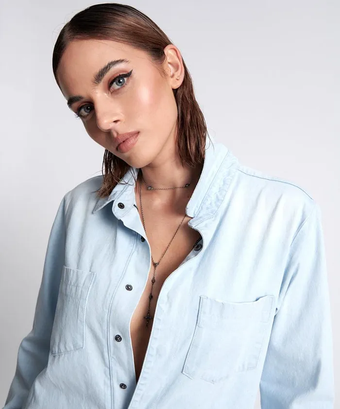 Women One Teaspoon Denim Jumpsuits CLASSIC CHAMBRAY PARADISE JUMPSUIT Women One Teaspoon Denim Jumpsuits CLASSIC CHAMBRAY PARADISE JUMPSUIT