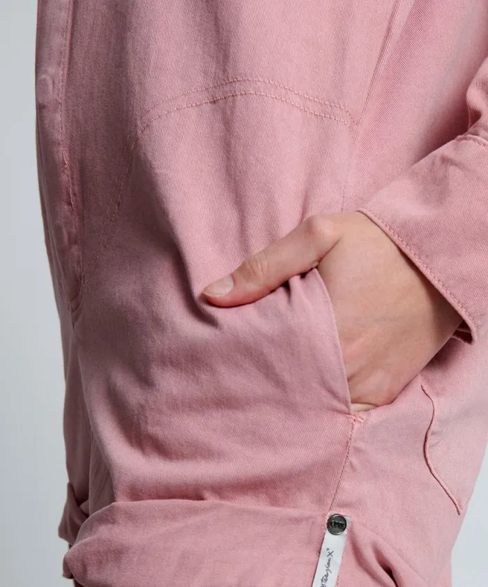 Women One Teaspoon Denim Jumpsuits DIRTY PINK PROPHECY JUMPSUIT Women One Teaspoon Denim Jumpsuits DIRTY PINK PROPHECY JUMPSUIT