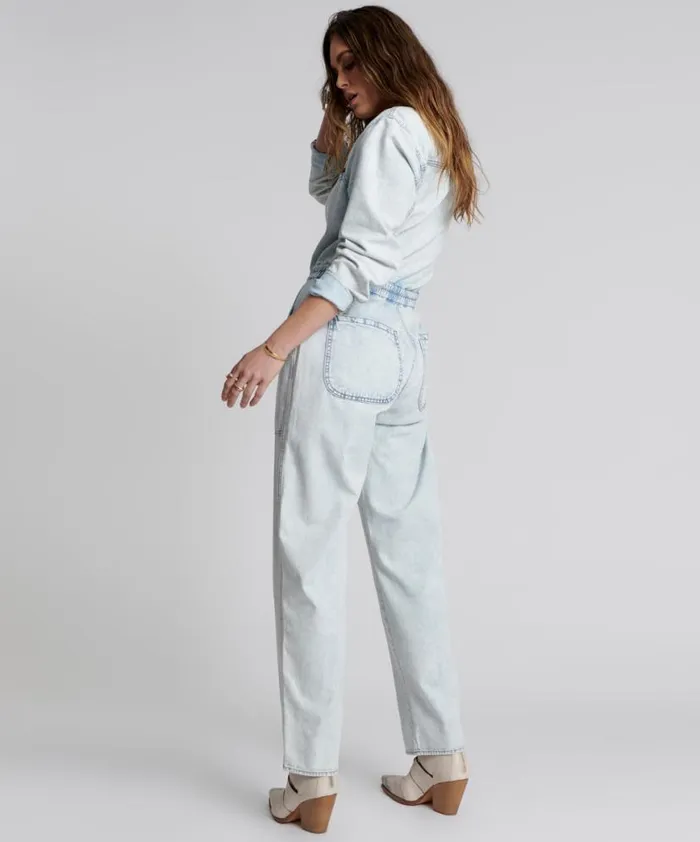 Women One Teaspoon Denim Jumpsuits FLORENCE OLIVIA DENIM JUMPSUIT Women One Teaspoon Denim Jumpsuits FLORENCE OLIVIA DENIM JUMPSUIT