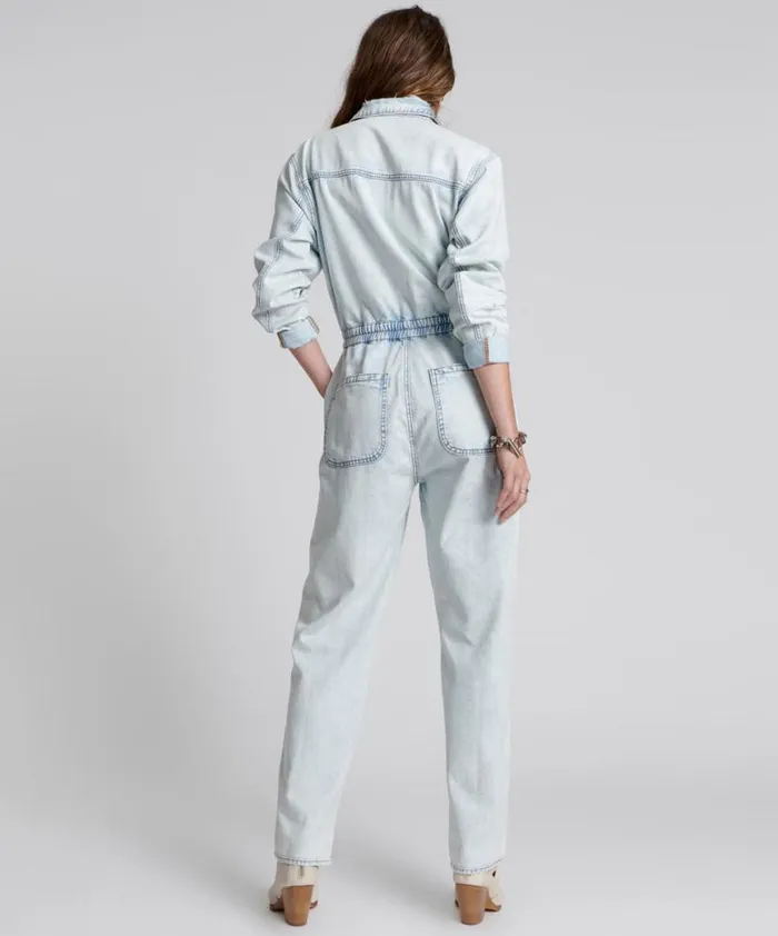 Women One Teaspoon Denim Jumpsuits FLORENCE OLIVIA DENIM JUMPSUIT Women One Teaspoon Denim Jumpsuits FLORENCE OLIVIA DENIM JUMPSUIT