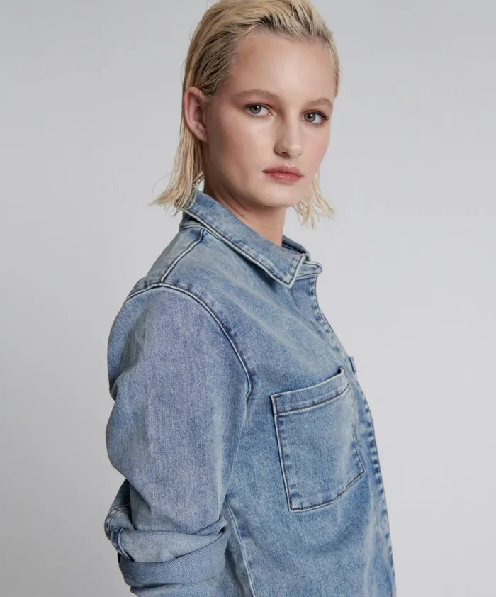Women One Teaspoon Denim Jumpsuits HENDRIXE PROPHECY JUMPSUIT BLUE Women One Teaspoon Denim Jumpsuits HENDRIXE PROPHECY JUMPSUIT BLUE