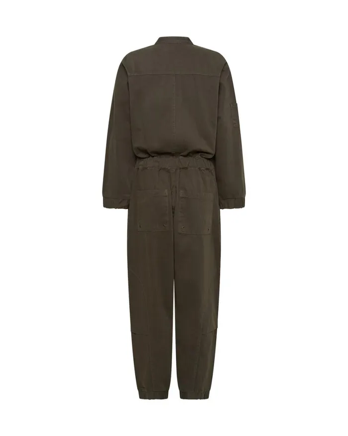 Women One Teaspoon Denim Jumpsuits KHAKI DARK ROMANCE JUMPSUIT Women One Teaspoon Denim Jumpsuits KHAKI DARK ROMANCE JUMPSUIT