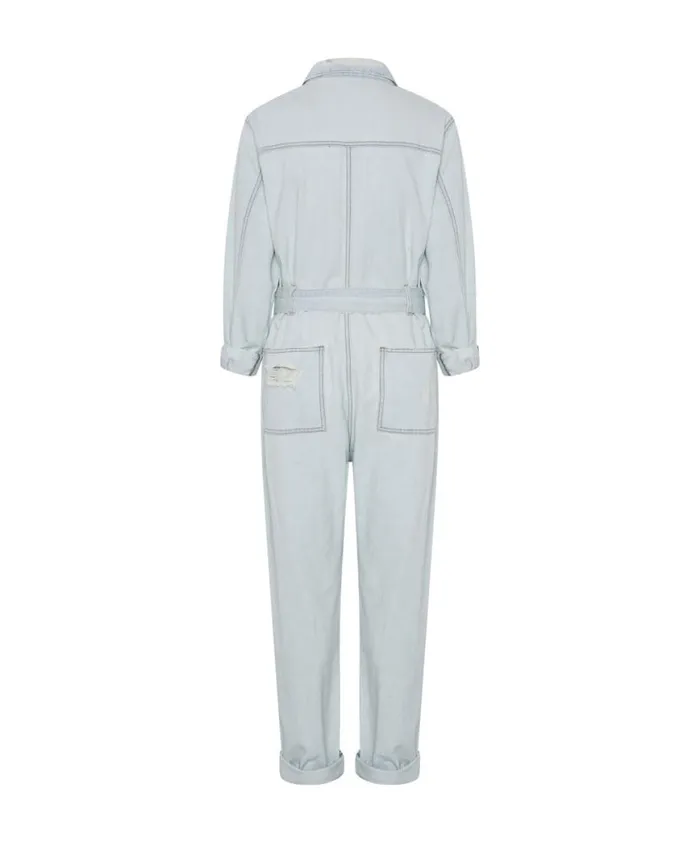 Women One Teaspoon Denim Jumpsuits LE SURF CLAUDIA OVERALL Women One Teaspoon Denim Jumpsuits LE SURF CLAUDIA OVERALL