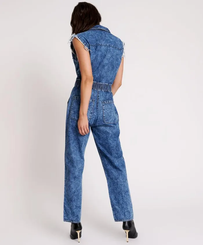 Women One Teaspoon Denim Jumpsuits OLIVIA SLEEVELESS OVERALL Women One Teaspoon Denim Jumpsuits OLIVIA SLEEVELESS OVERALL