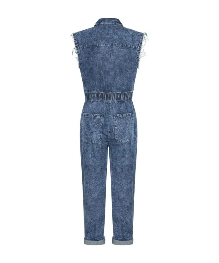 Women One Teaspoon Denim Jumpsuits OLIVIA SLEEVELESS OVERALL Women One Teaspoon Denim Jumpsuits OLIVIA SLEEVELESS OVERALL