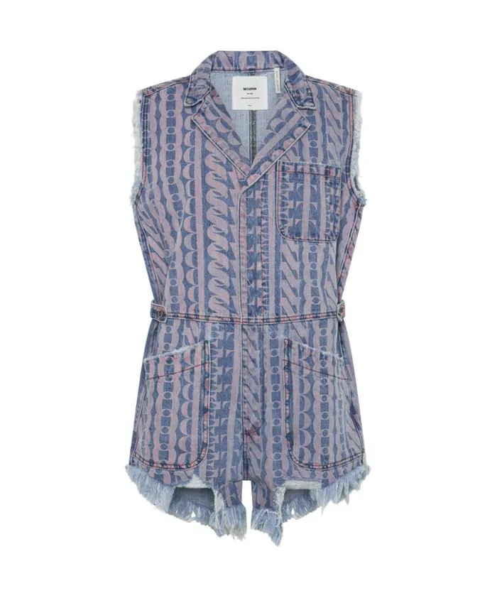 Women One Teaspoon Denim Jumpsuits ON REPEAT PALISADES OVERALL Women One Teaspoon Denim Jumpsuits ON REPEAT PALISADES OVERALL