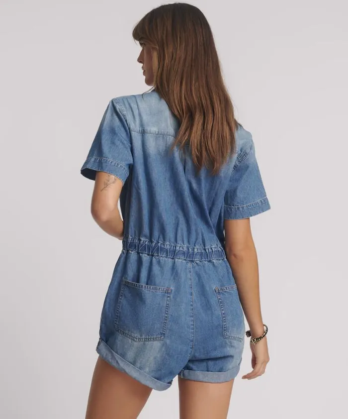 Women One Teaspoon Denim Jumpsuits PACIFICA BILLIE JUMPSUIT Women One Teaspoon Denim Jumpsuits PACIFICA BILLIE JUMPSUIT