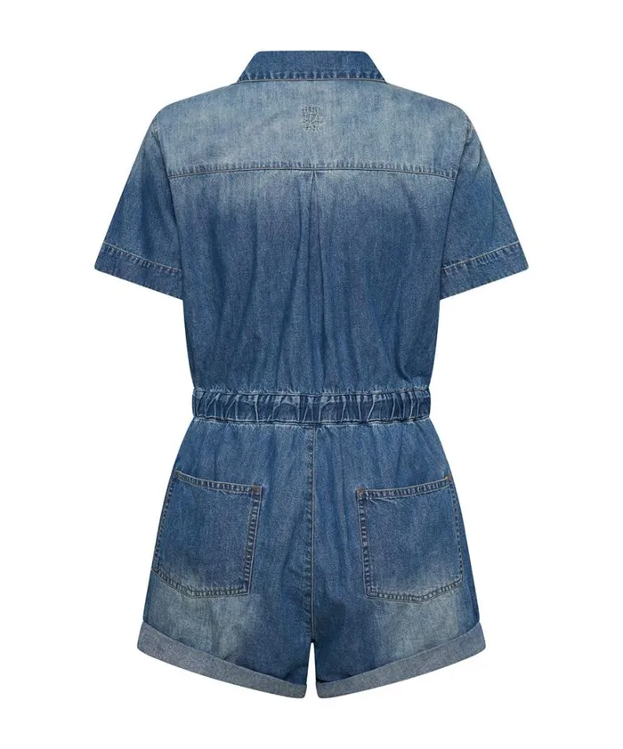 Women One Teaspoon Denim Jumpsuits PACIFICA BILLIE JUMPSUIT Women One Teaspoon Denim Jumpsuits PACIFICA BILLIE JUMPSUIT