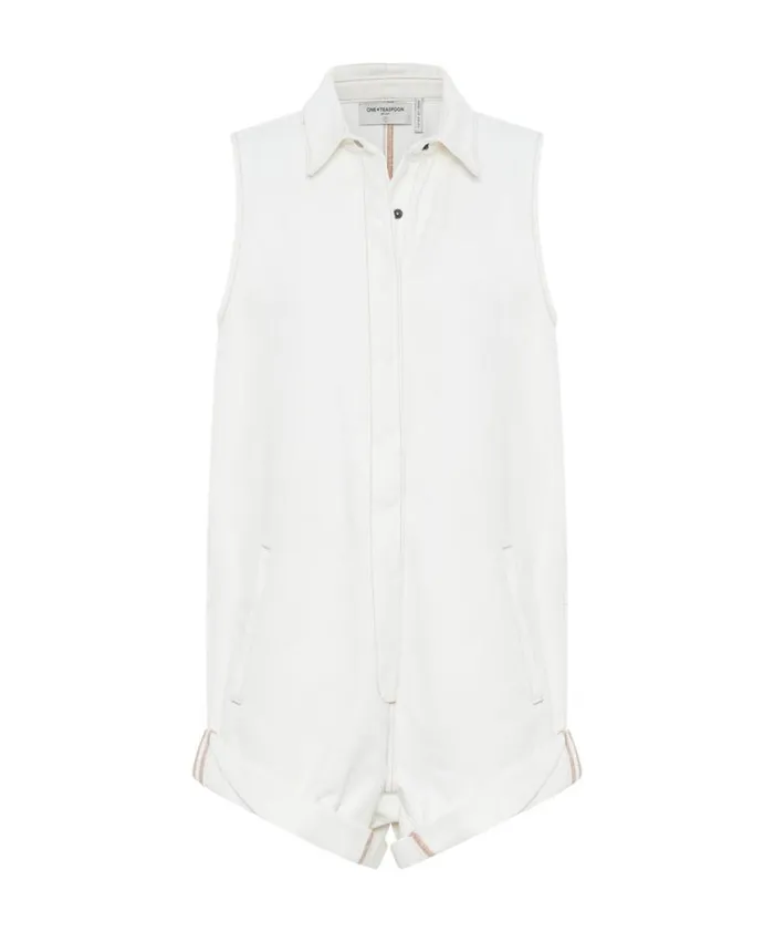 Women One Teaspoon Denim Jumpsuits PEARL MINI BRAXTON DENIM JUMPSUIT Women One Teaspoon Denim Jumpsuits PEARL MINI BRAXTON DENIM JUMPSUIT